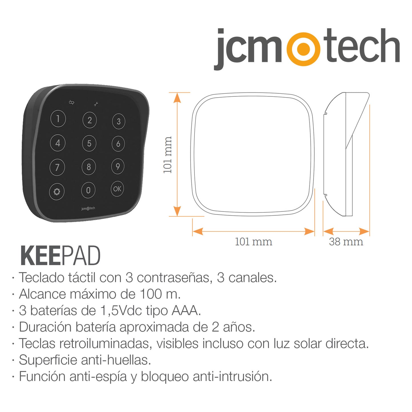 Kit universal para abrir la puerta sin llaves ni sin mando, solo con un código