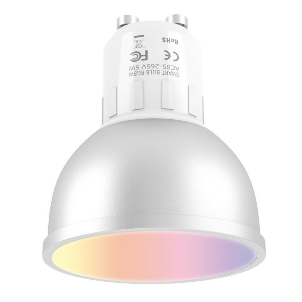 muvit iO bombilla inteligente GU10/5W/400lm RGB+Blancos D50*H56