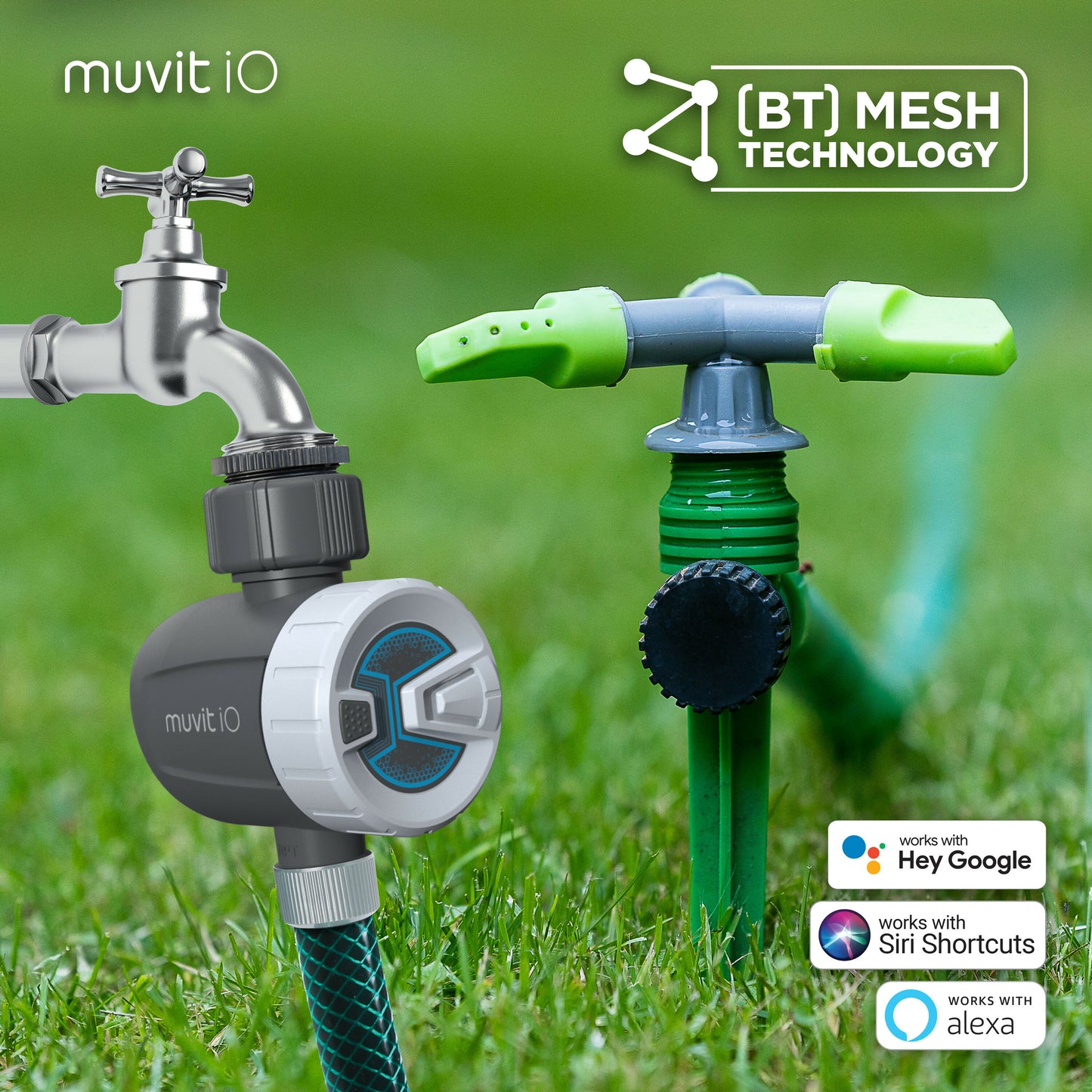 muvit IO Sistema de Irrigación Bluetooth Mesh (controlador +hub)