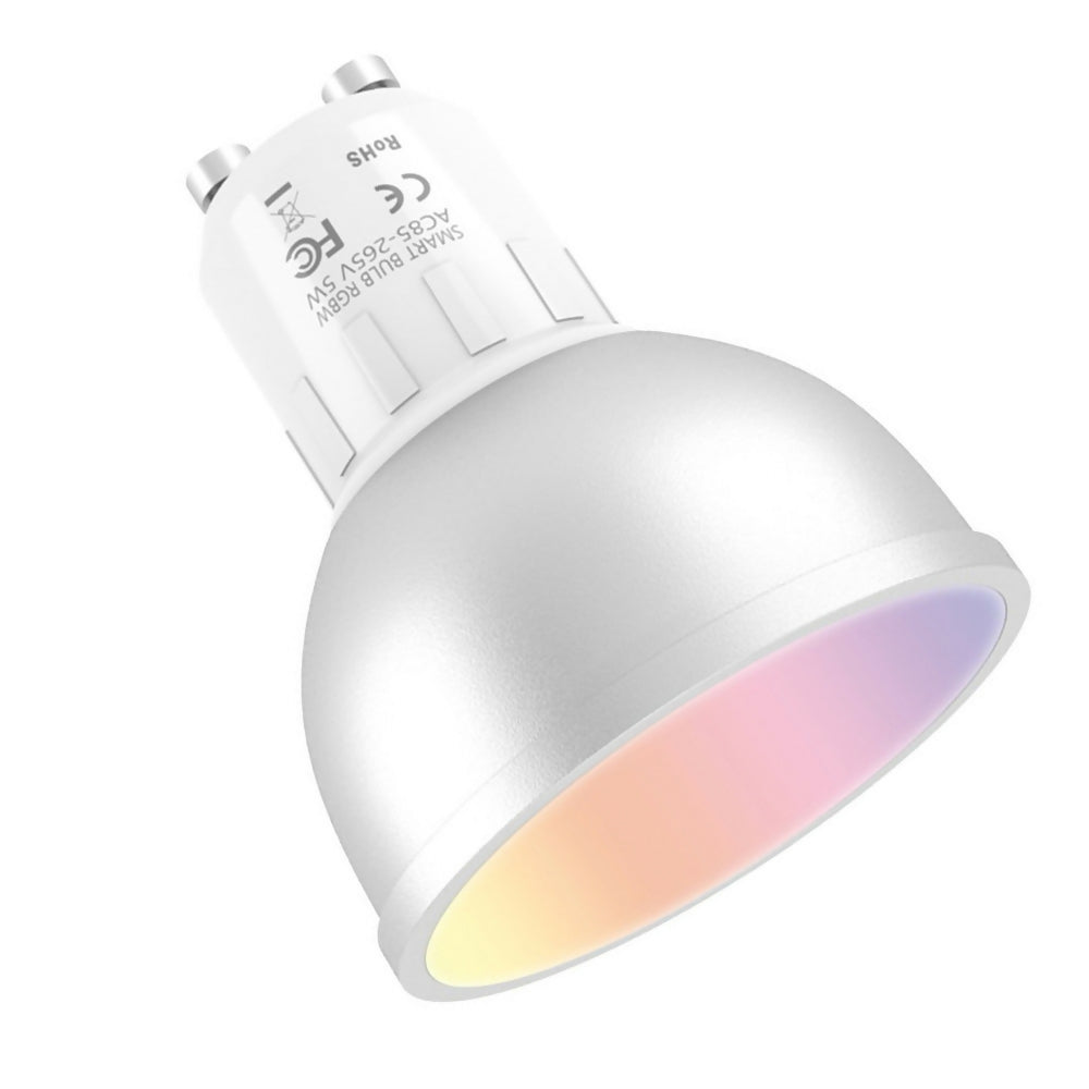 muvit iO bombilla inteligente GU10/5W/400lm RGB+Blancos D50*H56