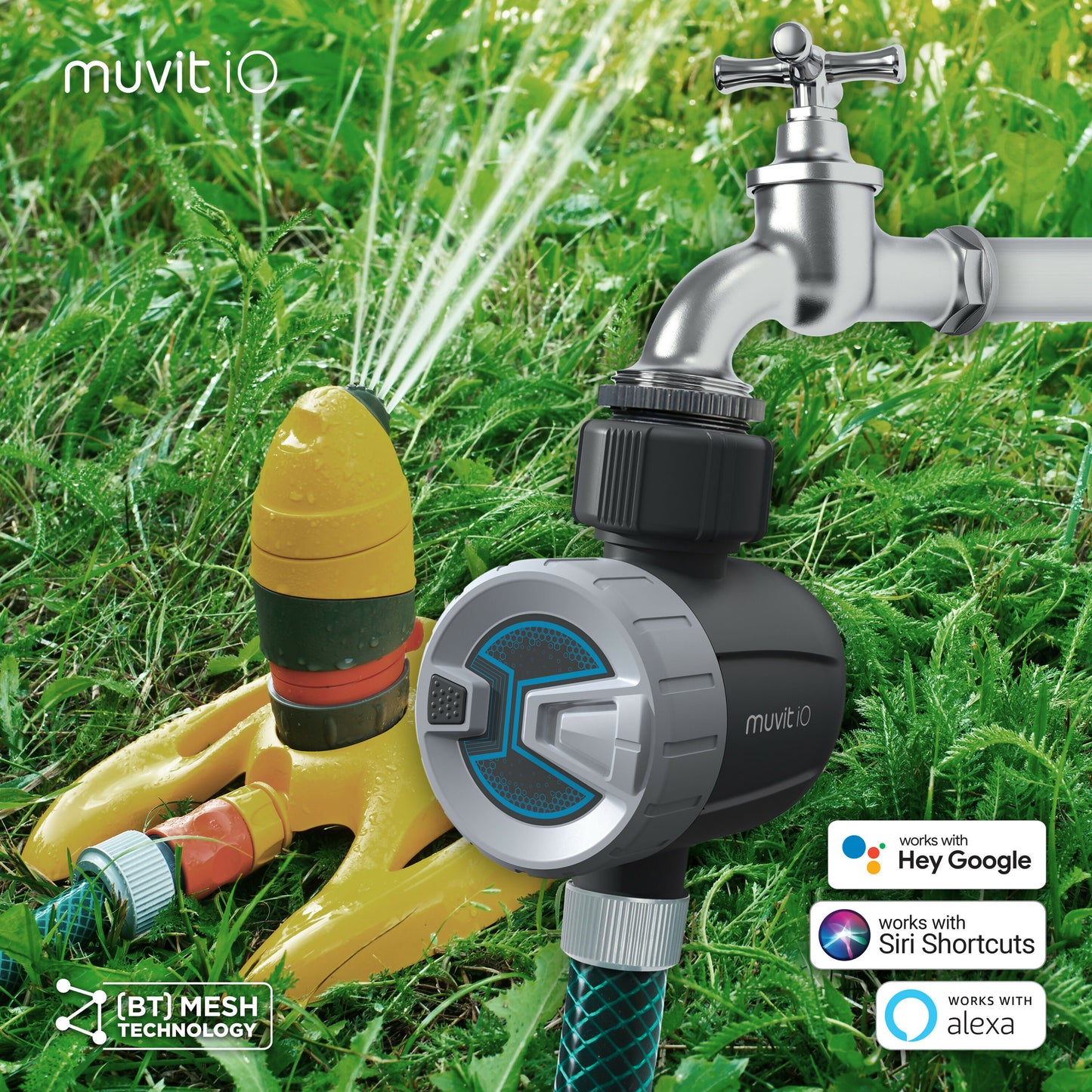 muvit IO Sistema de Irrigación Bluetooth Mesh (controlador +hub)