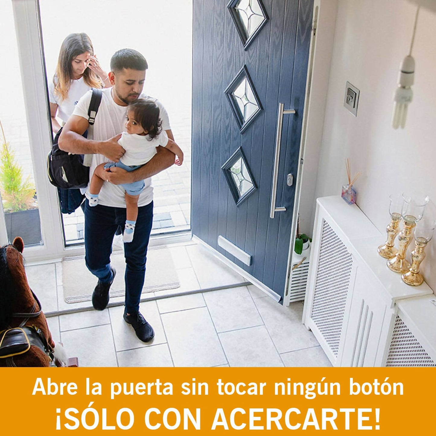 Lector manos libres FREE 30 R para abrir sólo acercándote a la puerta, sin pulsar el pulsador del mando