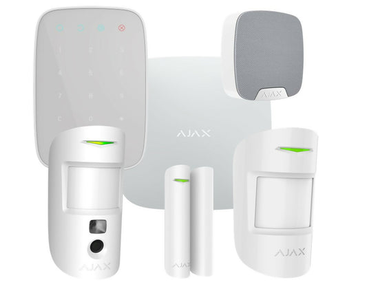Kit AJAX sin conexión a CRA ni mantenimiento. Sin cuotas ni permanencia