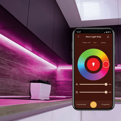 muvit iO Tira LED WiFi Neón RGB 5m