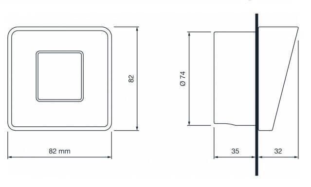 FOTOCELULA DIFO 33 FADINI 12Mts